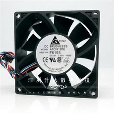 Delta AFC0912DE 12V 2.50a 9cm 더블 볼 스톰 버전 강력한 섀시 팬 냉각 팬