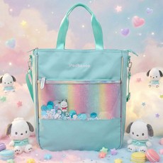 포차코 남아 초등 신학기 입학 준비물 2way 크로스 보조가방