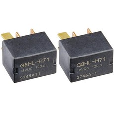 2팩 AC 릴레이 39794-SDA-A05 OEM 4 프롱 파워 릴레이 어셈블리 혼다 스타터 릴레이 혼다 어코드 시빅 크로스투어 CR-V 오디세이 엘리먼트 어큐라 MDX TSX, 2