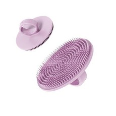 Boie USA 페이스 스크러버 휴대용 페이셜 툴 딥 클렌징 각질 제거 브러시 부드럽고 실리콘 같은 칫솔모로 예민한 피부 을 방지하고 오래 지속되며 저자극성 엉겅퀴 237389, 씨슬