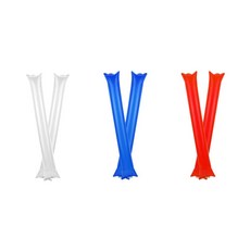 하라 팡팡이 응원도구 2P 행사용품 체육대회용품 응원풍선, 레드