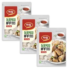 하림 동물복지 IFF 한입쏙 닭가슴살 오리지널 500g 3봉, 3개