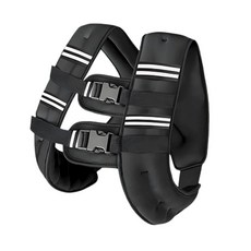 러킹 스포츠 훈련용 모래니 지구력 백팩 단추, 1kg, 블랙 5kg 더블버클