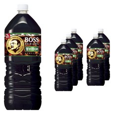 日本 BOSS 家庭號咖啡 低糖, 6個, 2L