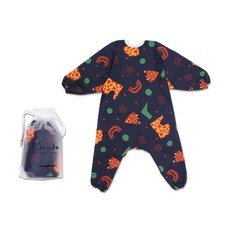 Soabe 玩具嬰兒全身藝術禮服2彩色 /優質 /棉100％, 深藍色