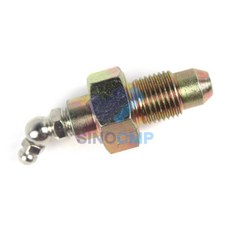 굴삭기 메인 오일 분배 통로 부품용 트랙 조정기 그리스 밸브, 1개, 기본