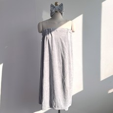 엘라운지 벨크로 테리 타올 골프 샤워 가운