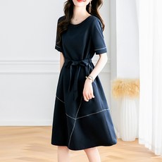 WIHOLL 여성 여름 하객룩 원피스 시원한 예쁜 단정한 원피스