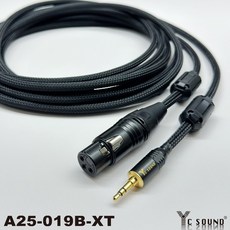 C SOUND 發燒線 陶瓷隔離編織網線材 XLR母轉3.5mm TRS麥克風輸入電腦 相機麥克風音訊線, 黑色頭3.5mm+陶瓷環,300cm