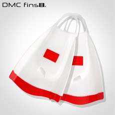 DMC 엘리트 팝 숏핀 오리발 ELITE POP 가방 증정, WHITE