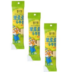풀무원 뽀로로키즈 두부봉치즈, 84g, 1세트