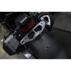 COME FROM 牌架 CNC 固定式翹牌 DRG158 DRG MMBCU 曼巴 微翹 合法角度 原廠牌架 牌版 適用, 1個, 金色