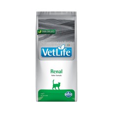 Farmina VetLife 貓用腎臟配方乾飼料, 2kg, 1個, 飲食