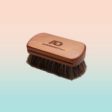 AD 오토브라이트 레더 브러쉬 자동차 가죽 시트 브러시 세정 클리너 세차 청소 말털, 1개