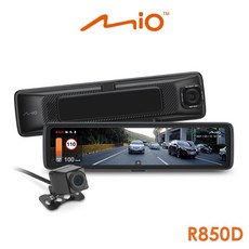 含安裝 Mio MiVue R850D 星光級HDR數位防眩 WIFI GPS電子後視鏡 (行車紀錄器), 1個