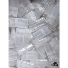 15g 扁管 口紅管 香膏管 香皂管, 1個, 透明10入