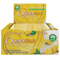 QUEST NUTRITION 高蛋白能量棒, 檸檬派, 12入