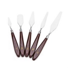 연습용 미술 나이프 유화 입문용 페인팅 나이프 세트 아크릴 스파츌라 주걱