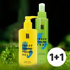 루벤스 프레쉬 쿨링 필링젤&풋스프레이 (1+1 이벤트), 풋스프레이+필링젤, 1개
