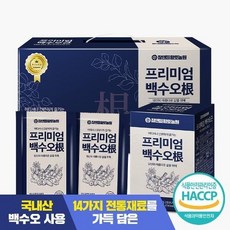 프리미엄 국산 백수오근 진액 70ml×30포 여성 갱년기 건강즙, 1박스, 70ml