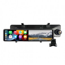 飛樂 CAP66 CarPlay/Android Auto 4K高畫質雙鏡頭行車紀錄器 電子後視鏡, CAP66無GSP版(送64G記憶卡), 64G記憶卡