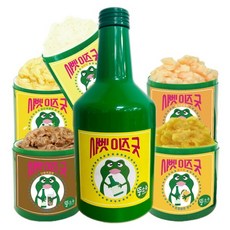 [538] 뚱소주 요구르트 샤베트 350ml 5개 + 드라이 2개 (케이스 별도)