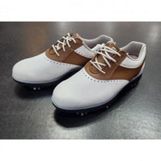 풋조이 EMERGE 화이트/브라운 여성 골프화 상품 / 아쿠쉬네트 정식제품 TA3601463 717321