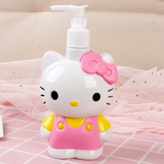 키티 마이멜로디 샴푸 1000ml 공병 디스펜서 세제, 1개, C. 250ML-KT 압축 로션 병