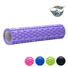 스포츠 프리미엄 필라테스 소프트 요가 지압폼롤러 폼롤러 스트레칭 마사지 60cm 운동기구 전신, 지압폼롤러60cm-그린, 1개