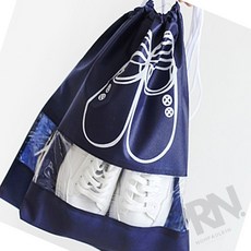 MB2 신발가방 중학교실내화가방 골프화주머니, 블루