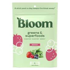 Bloom Green & Superfood 棒狀莓果 5 包, 27.2克