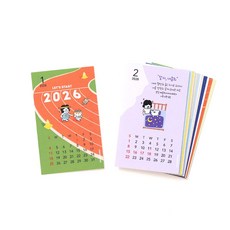 헬로든든 2026 미니 캘린더 교회달력, 1개