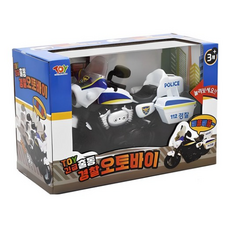 XPY 토이앤토이 TOY 긴급출동 경찰 오토바이 장난감, 혼합 색깔, 5개