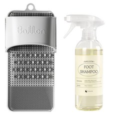 Ballon 국내생산 3D 풋브러쉬 + 풋샴푸 세트, 920g, 1세트, 1개입