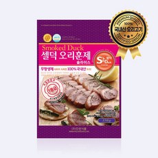 [100%국내산] 셀덕 오리훈제슬라이스 350g, 1개