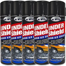 [PnS] 스프레이타입 언더코팅제 5개 흑색 차량용 유성타입