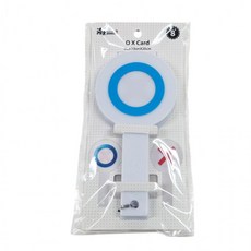 OX퀴즈판 5개입 양면 정답게임 교육 놀이 어린이 성인 학습 파티 이벤트 접이 보관, 1개, 아이보 게임용 OX판 5개입(양면)