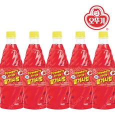 [오뚜기] 음료베이스 시럽, 1kg, 5개