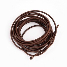 DIY 고무줄 2MM 2M 모음, 브라운, 1개