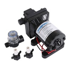 캠핑카 RV 샤워기 분무기 교체 # 4008-101-A65 4008-101-E65와 호환되는 3.0 GPM 12V 55 PSI 레볼루션 워터 펌프, 3.0-12V-55, 1개