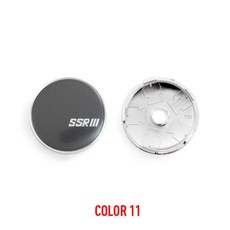 4 개/몫 60MM EXECUTOR 라벨 로고 액세서리 스타일링 자동차 엠블럼 SSR 허브 센터 캡, COLOR 11, 11)COLOR 11