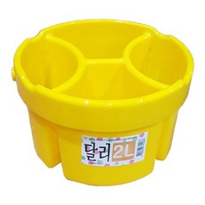아트박스/달리통상 달리 물통 노랑 2L 4칸, 1개