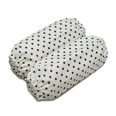 아동용 방수 팔토시, 크림곤색하트