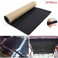 방진 패드 흡음 테이프 스펀지 호환 방음 매트 1pc 50*50cm 20mm 두꺼운 차 소리 Deadener 소음 증거 보닛 절연 데드닝 후드 엔진 열 거품 면화 스티커
