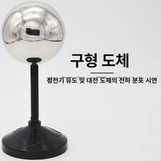 정전기 유도 발전기 정적 발생기 코일 실험 교구 물리학 장비 세트 키트, 구형 도체, 1개