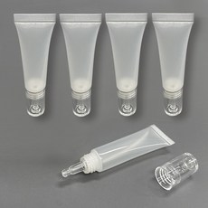 포포라운지 화장품 튜브 용기 아이크림 에센스 소분 공병 여행용 샘플 케이스, 5개, 10ml
