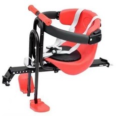 自行車兒童座椅 自行車座椅 兒童前置座椅 單車座椅 單車寶寶座椅自行車兒童單車鞍座戶外親子架車座山地自行車兒童座椅, 5代紅色升級腳丫