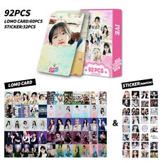 아이브 포토카드 스티커 92장 / 포카 60장+스티커 32장, 컬러풀 데이 92장
