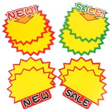 올데이픽 쇼카드 특가안내판, 상단 NEW