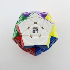 YJ 위후 메가밍크스 V2 M 큐브 33 YuHu Megaminx V2M 자석큐브 선수용 큐브, 1개